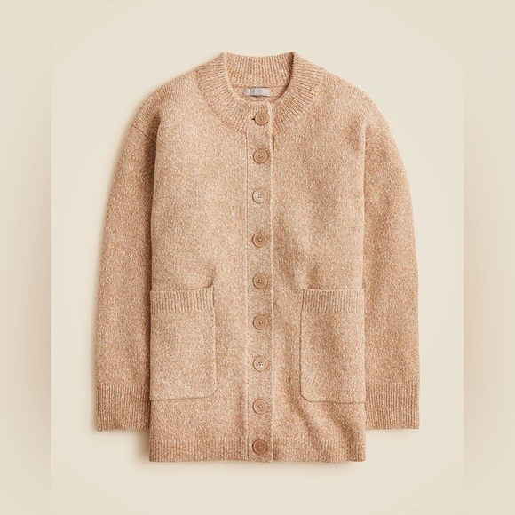 J. Crew Sweaters - J.Crew Relaxed milano-stitch cardigan CN228